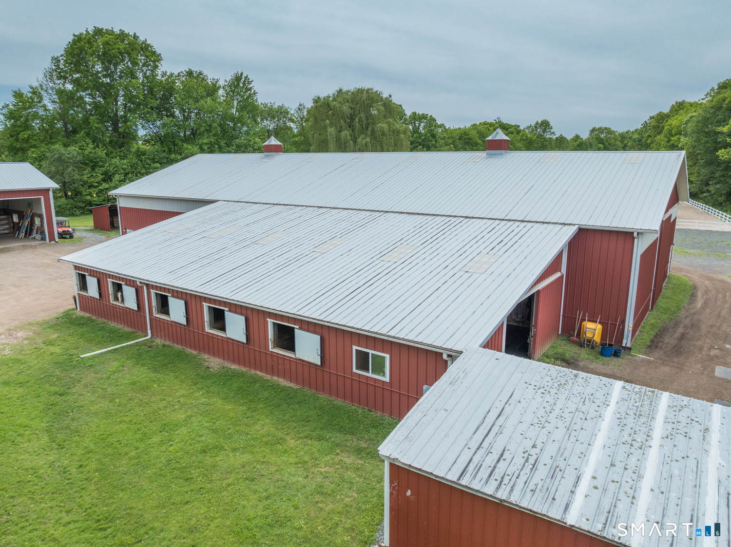 949 North Street Suffield, CT 06078 - Photo 23 of 33 an aerial view of a house having yard