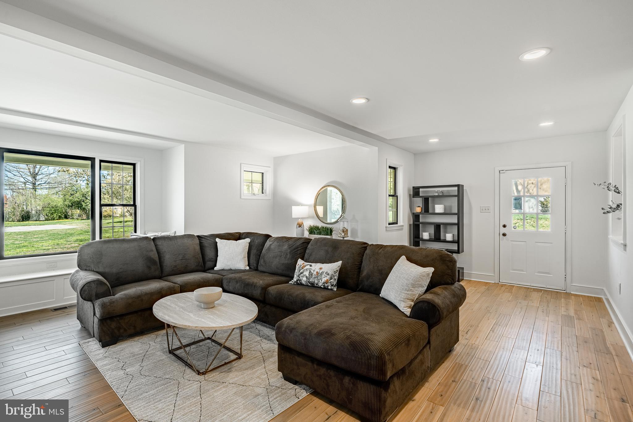 466 Barclay Road Bryn Mawr, PA 19010 - Photo 22 of 62 a living room with furniture and a large window