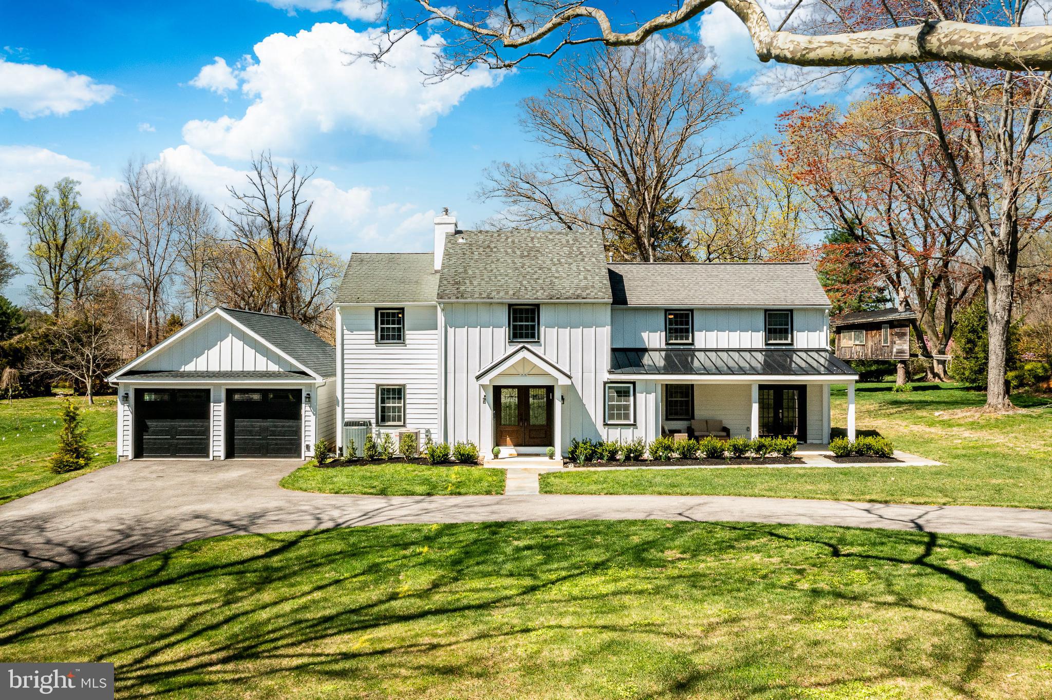 466 Barclay Road Bryn Mawr, PA 19010 - Photo 4 of 62 a front view of a house with a yard