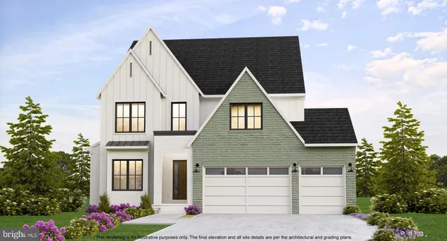 a front view of a house with yard