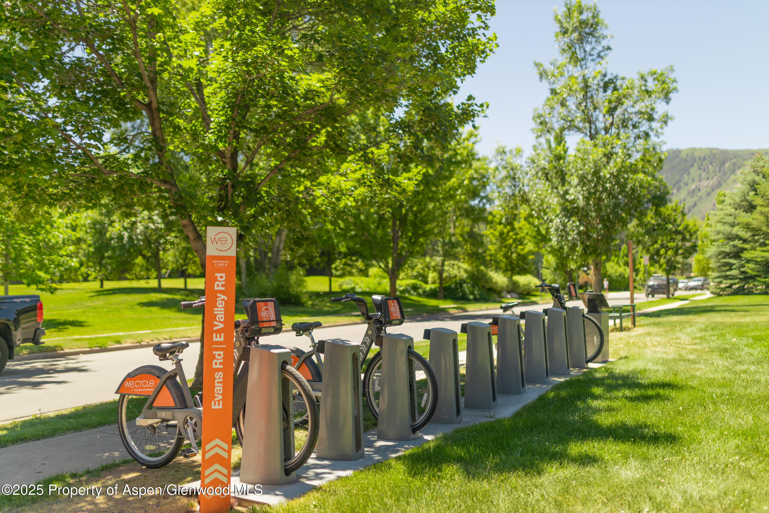 202 Evans Road, Unit 202 Basalt, CO 81621 - Photo 26 of 29 a view of a garden with an outdoor space