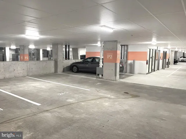 a view of parking area