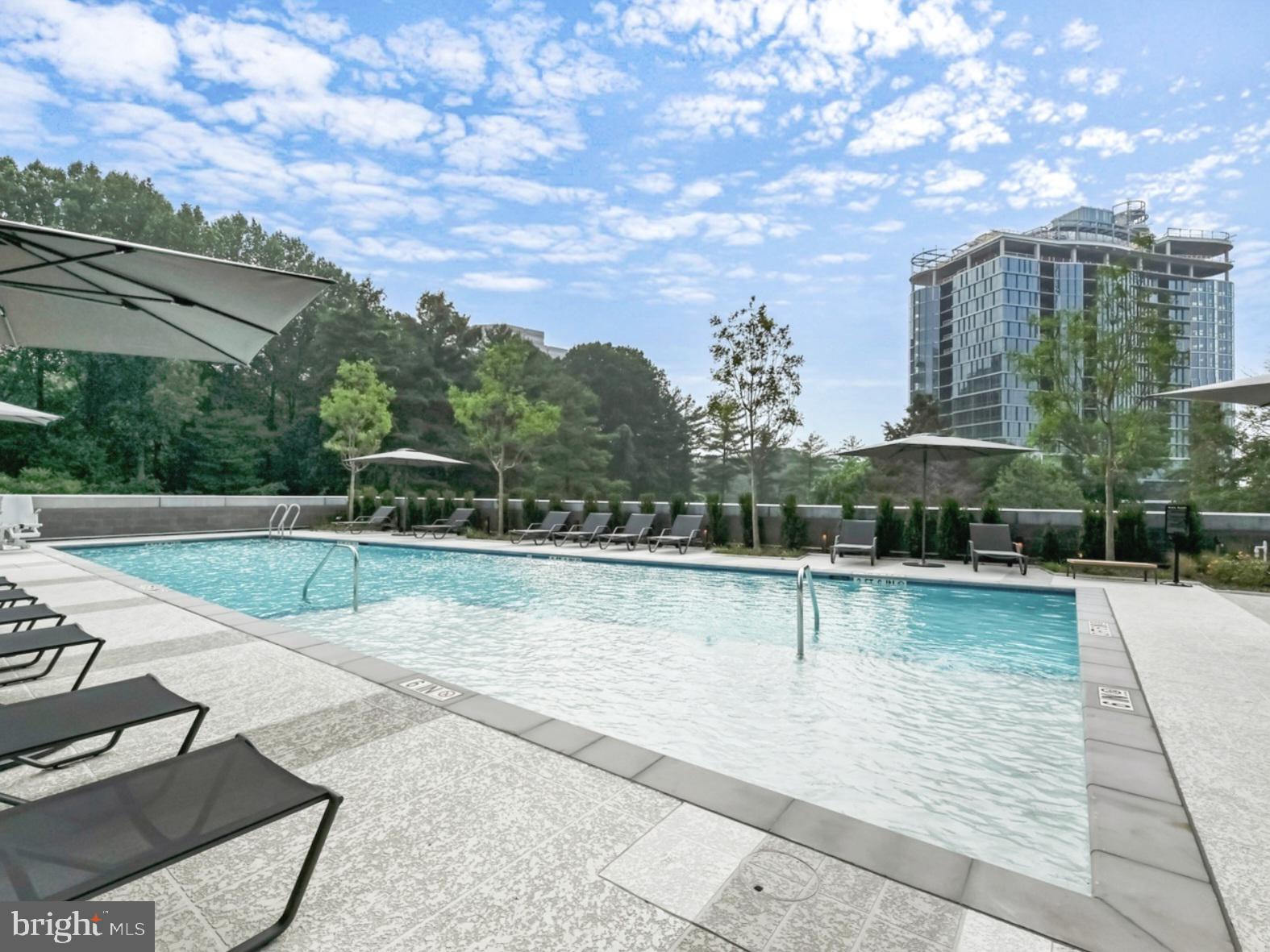 7887 Jones Branch Drive, Unit 1104 McLean, VA 22102 - Photo 41 of 42 a view of a swimming pool