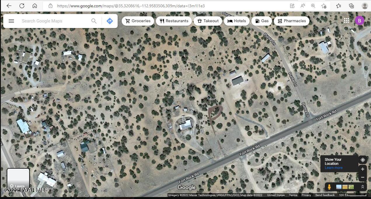 27140 Fort Rock Road Seligman, AZ 86337 - Photo 16 of 16 mapbygoogle27140