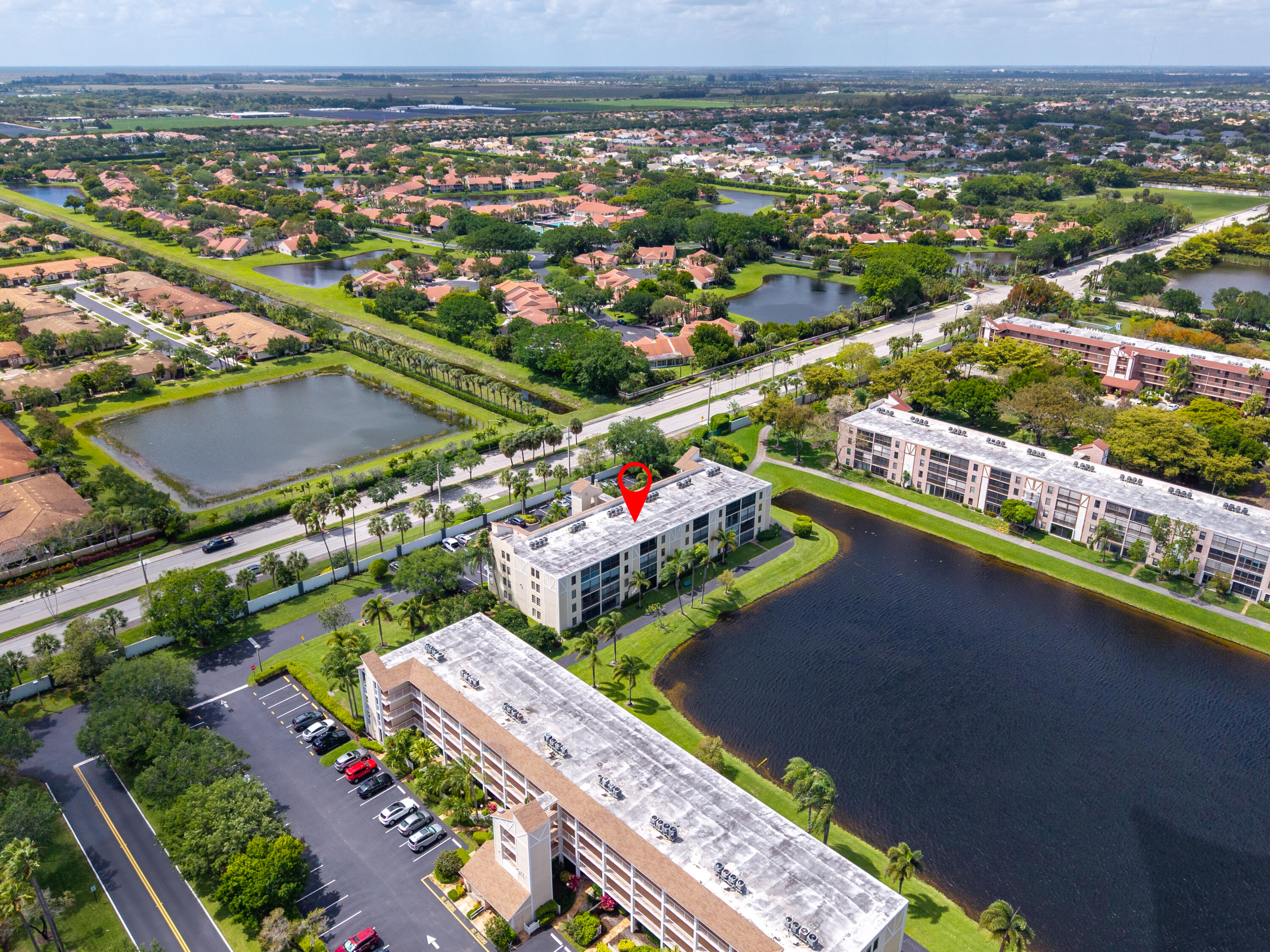 14500 Stirling Way, Unit 403 Delray Beach, FL 33446 - Photo 39 of 47 an aerial view of a city