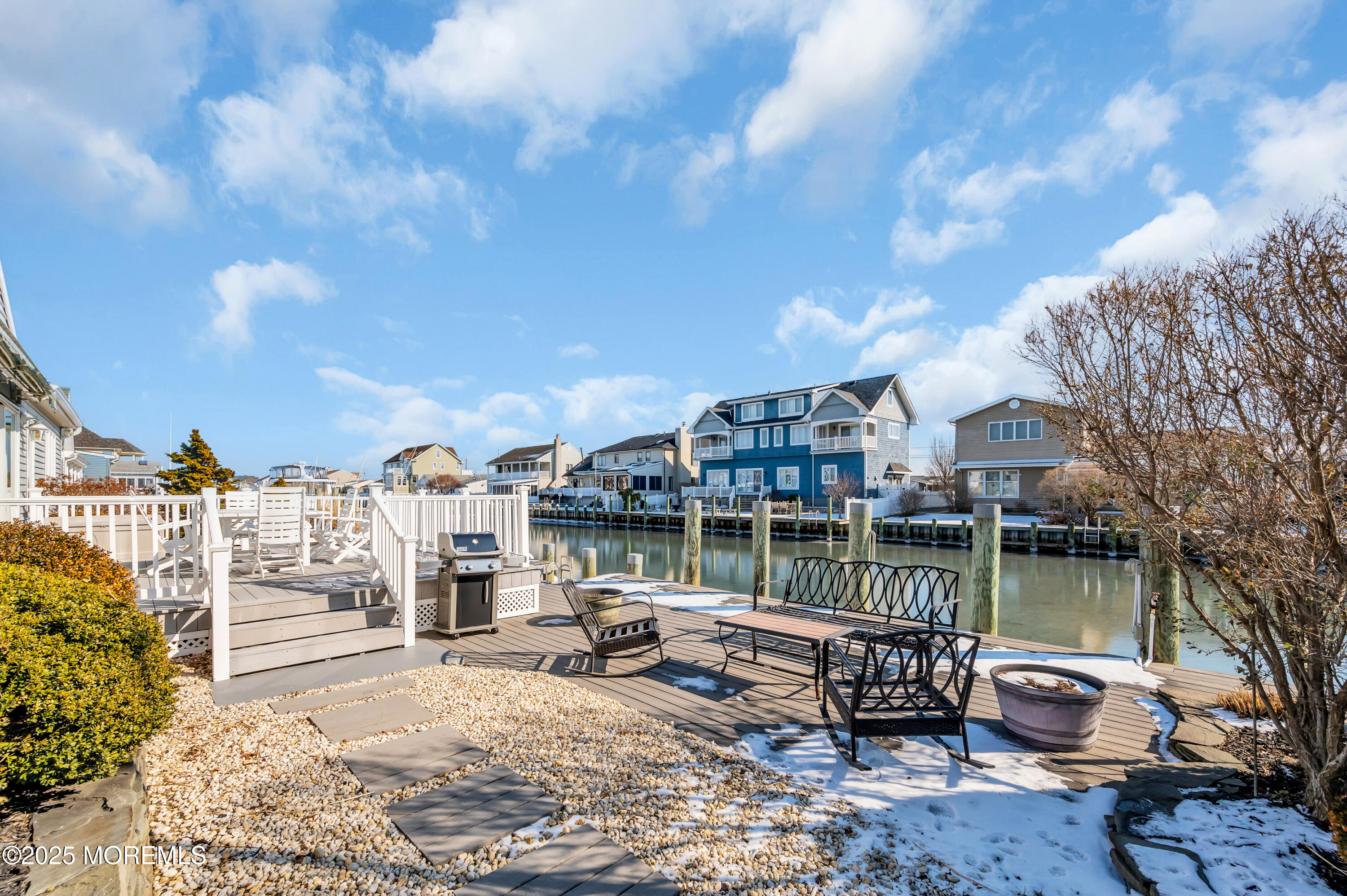 837 Forepeak Drive Forked River, NJ 08731 - Photo 14 of 55 a view of a lake with a house