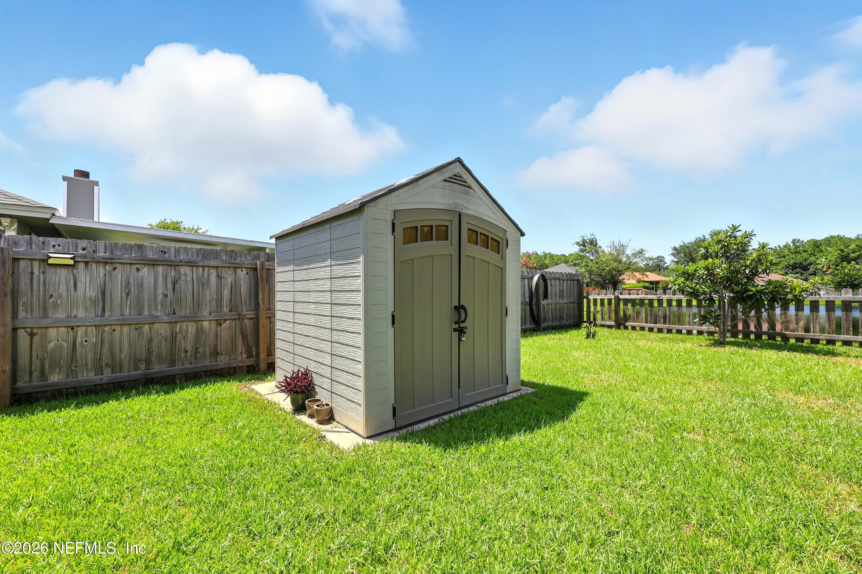 3222 Button Wood Drive Middleburg, FL 32068 - Photo 34 of 42 Backyard Storage Shed