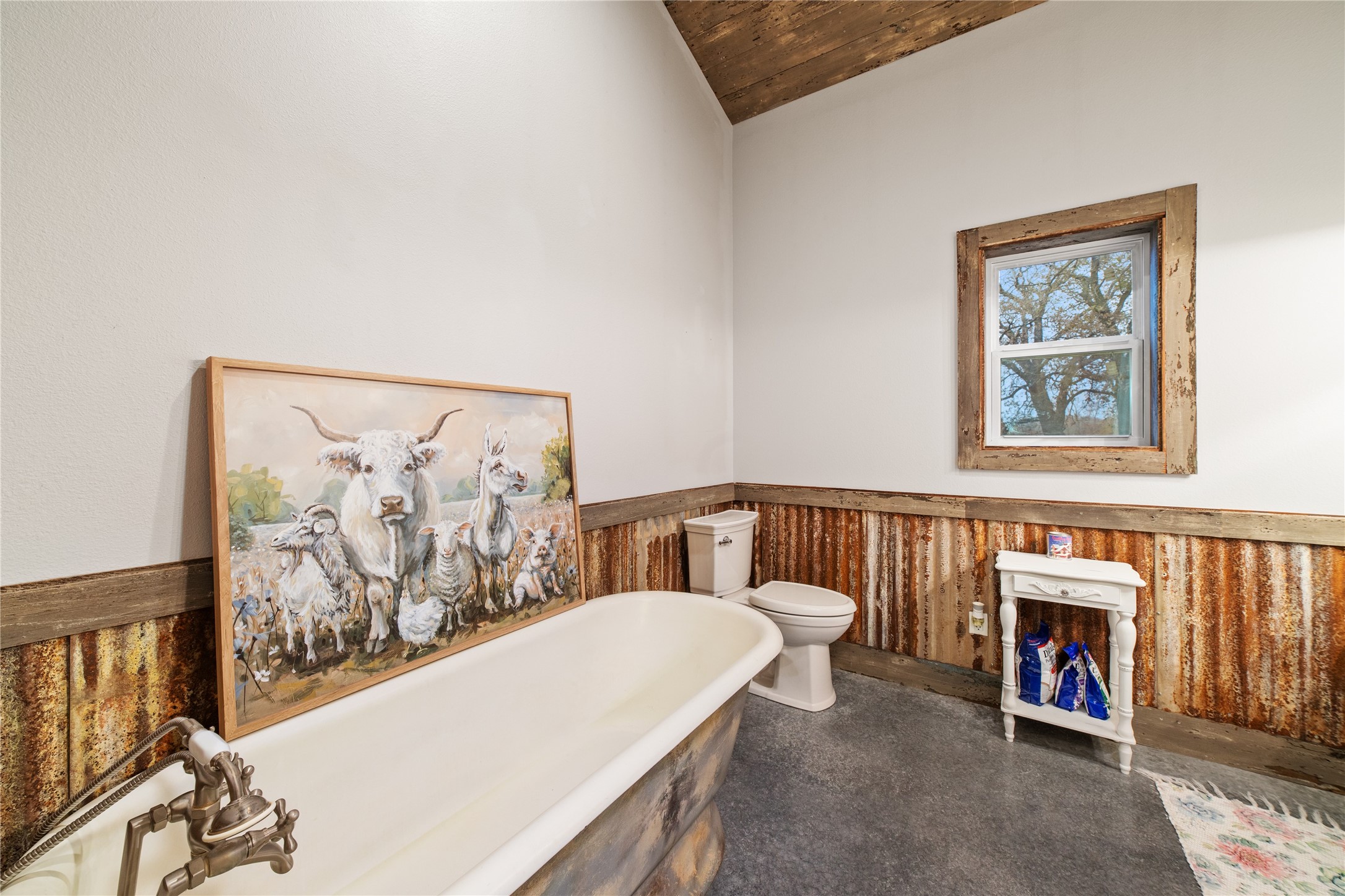 355 County Road 144 Comanche, TX 76442 - Photo 12 of 14 a living room with furniture and a fireplace