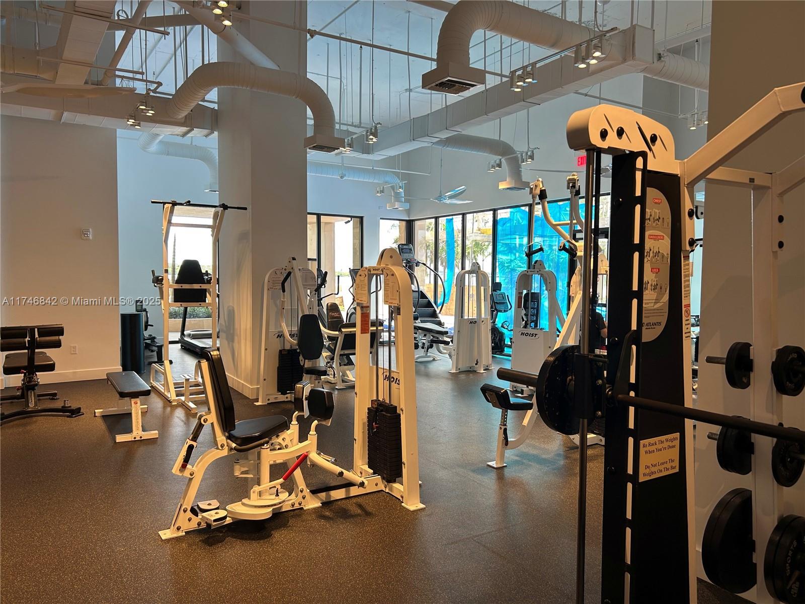 Miami-Dade County Miami, FL 33181 - Photo 19 of 19 a view of a room with gym equipment