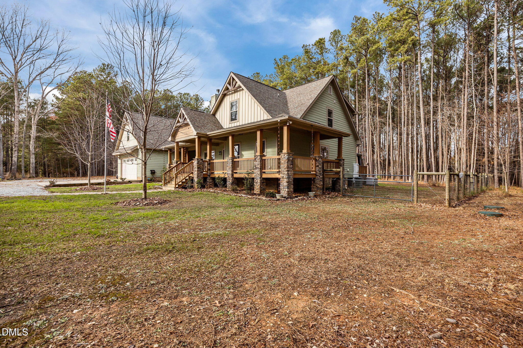 3225 Back Acres Road Efland, NC 27243 - Photo 27 of 57 a view of a house with a yard