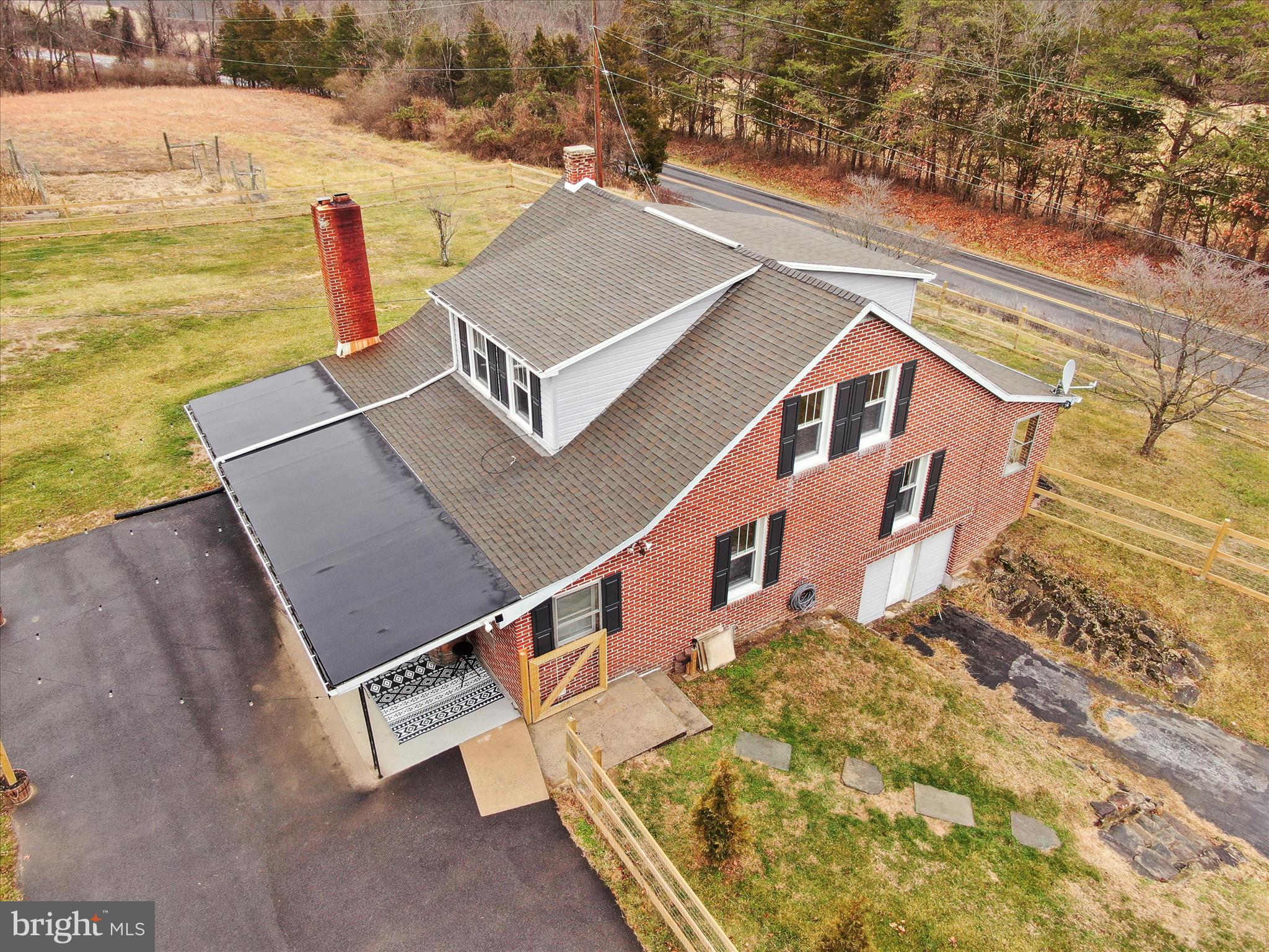 14628 Hollow Road Hancock, MD 21750 - Photo 39 of 54 an aerial view of house with yard