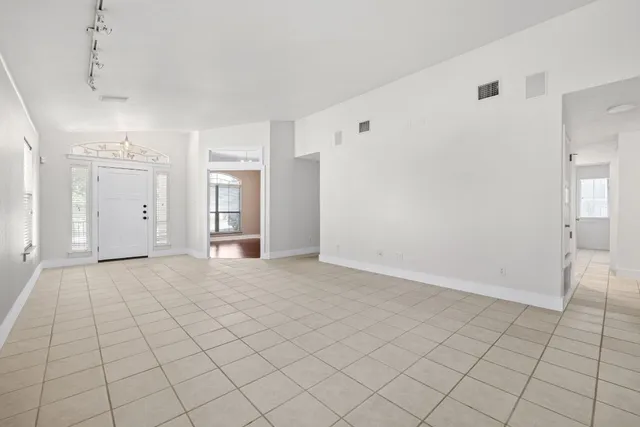 a view of an empty room with window