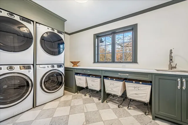 a front view of a house with outdoor space