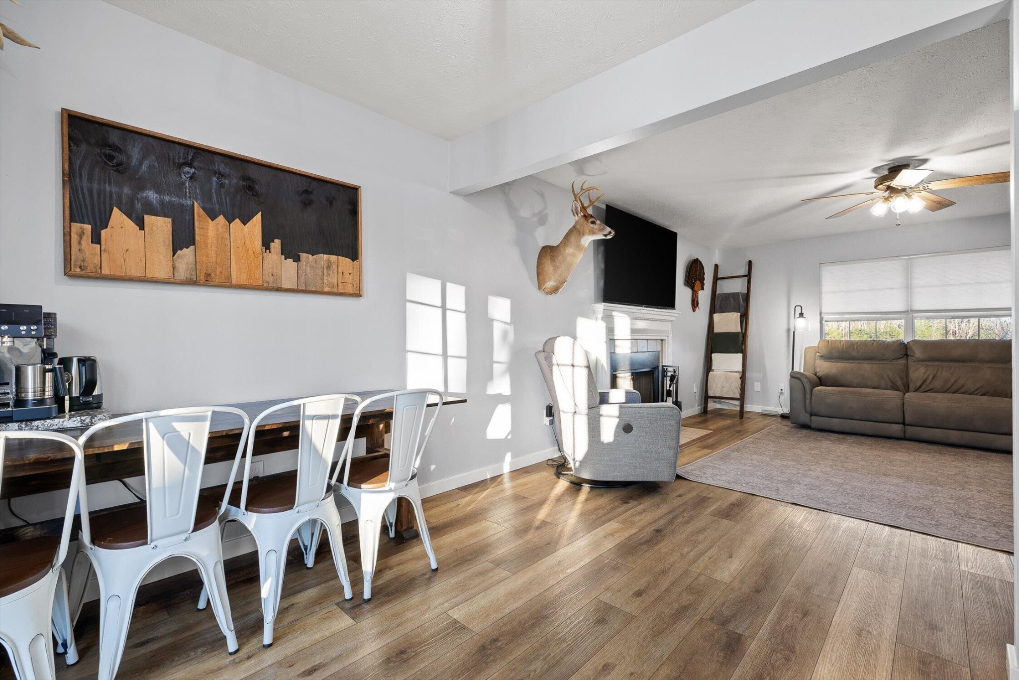 1068 Rogers Road Chickamauga, GA 30707 - Photo 9 of 68 a living room with furniture and a flat screen tv