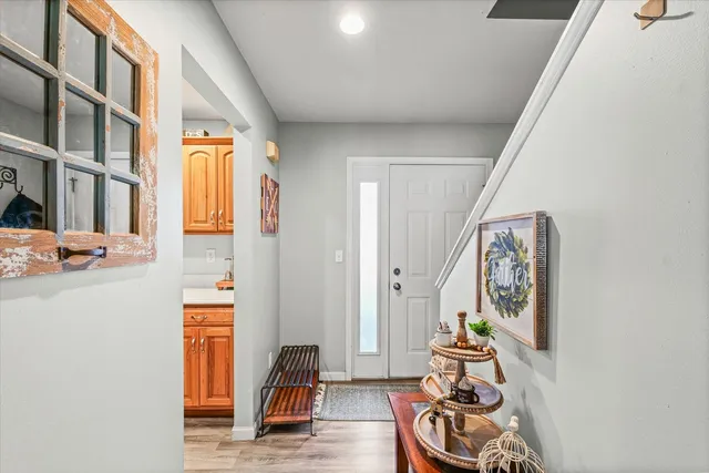 a view of livingroom with furniture and toys