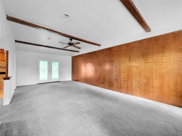 a view of empty room