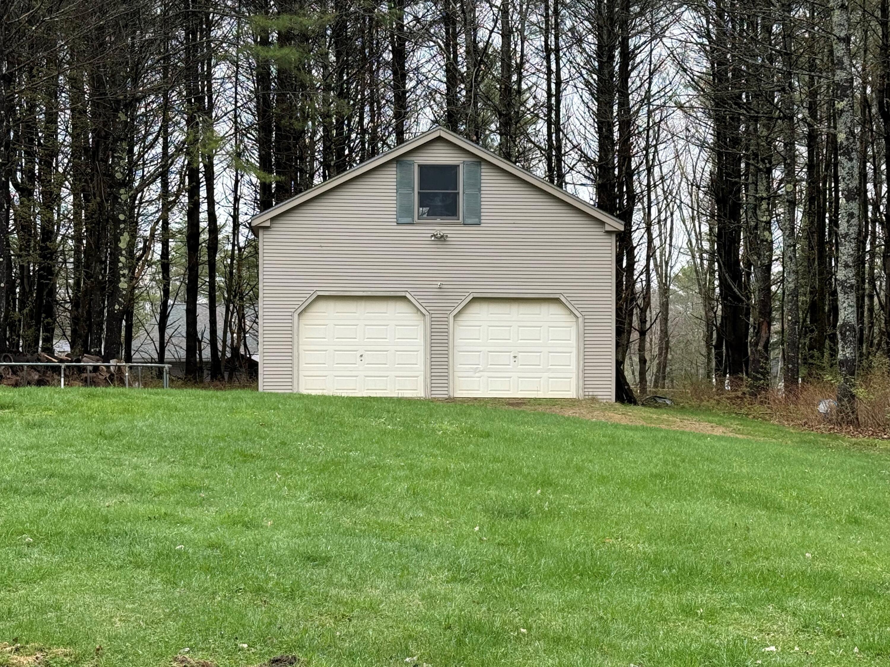 61 Town Farm Road Oakland, ME 04963 - Photo 4 of 22 page back garage