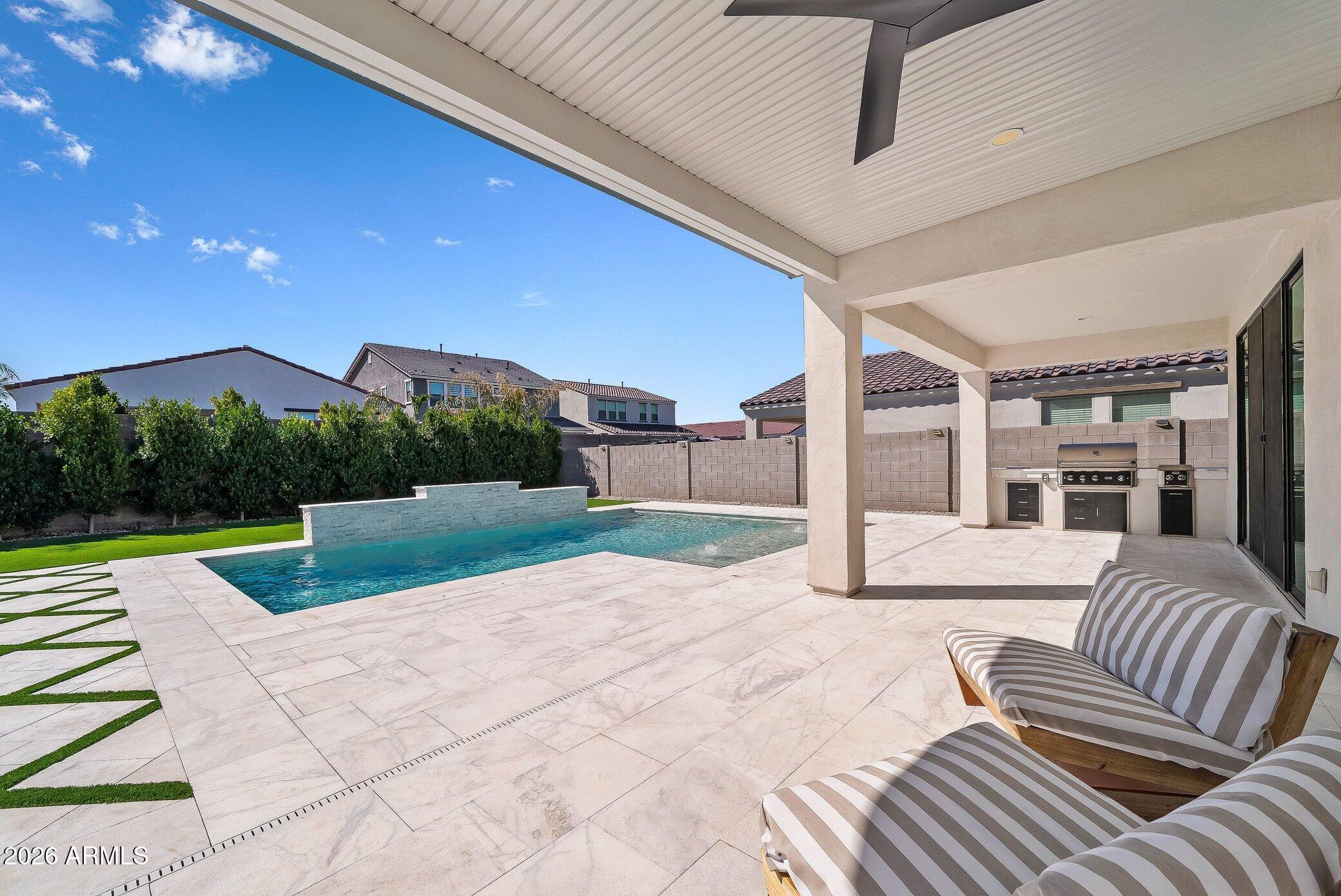 35032 North Barrel Road Queen Creek, AZ 85144 - Photo 7 of 40 a view of outdoor space yard deck and patio