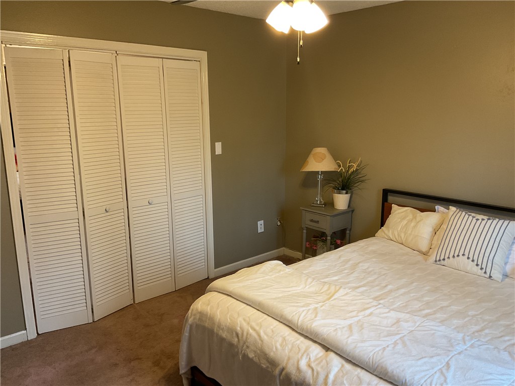 229 Cub Cove Drive Walhalla, SC 29691 - Photo 45 of 50 This cozy bedroom features comfortable carpet flooring and convenient bi-fold closet doors.
