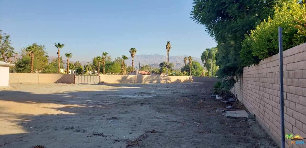 0 Joshua Road Rancho Mirage, CA 92270 - Photo 8 of 9 a view of a backyard