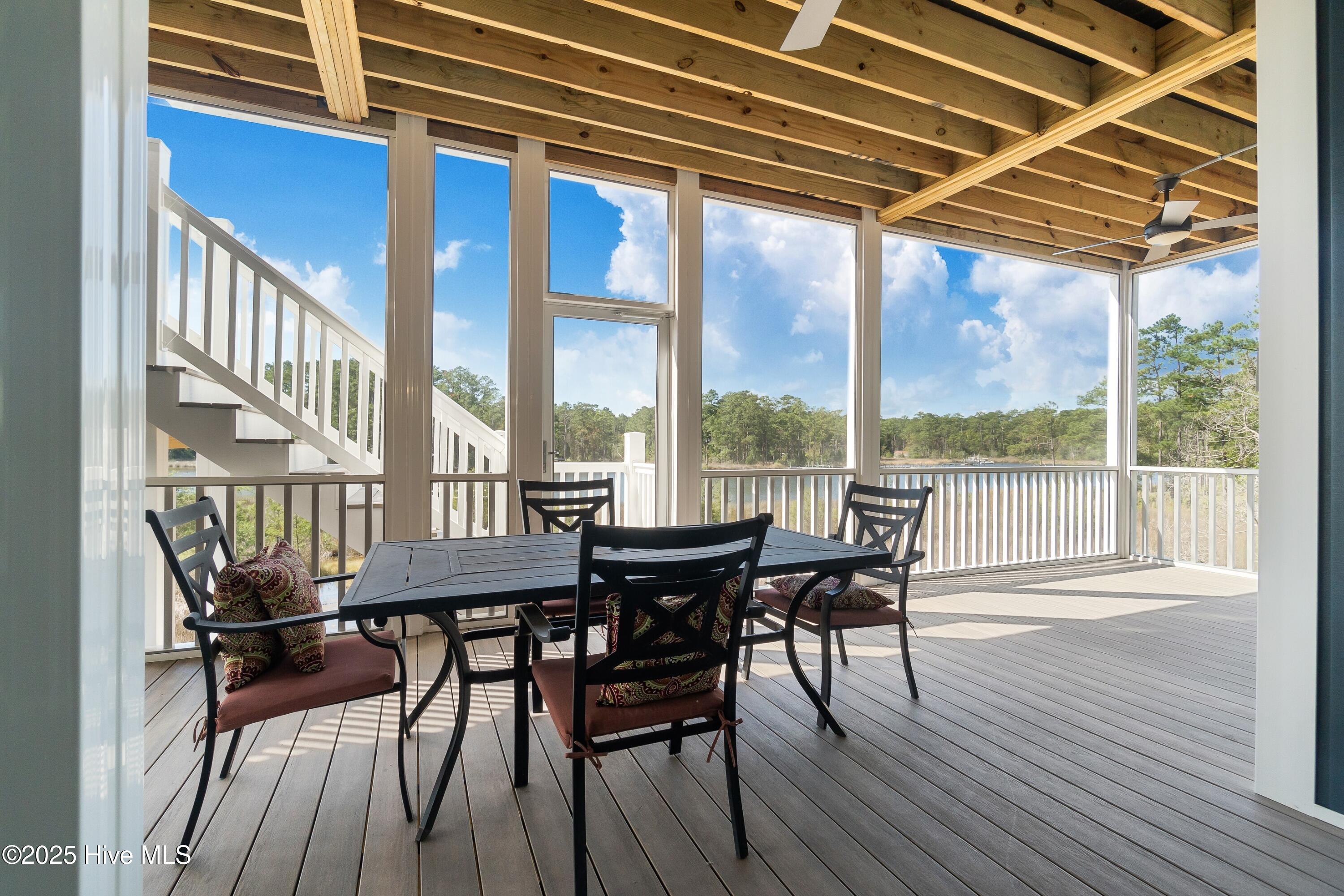 609 Bell Point Road Merritt, NC 28556 - Photo 43 of 60 043_1st fl screened in porch