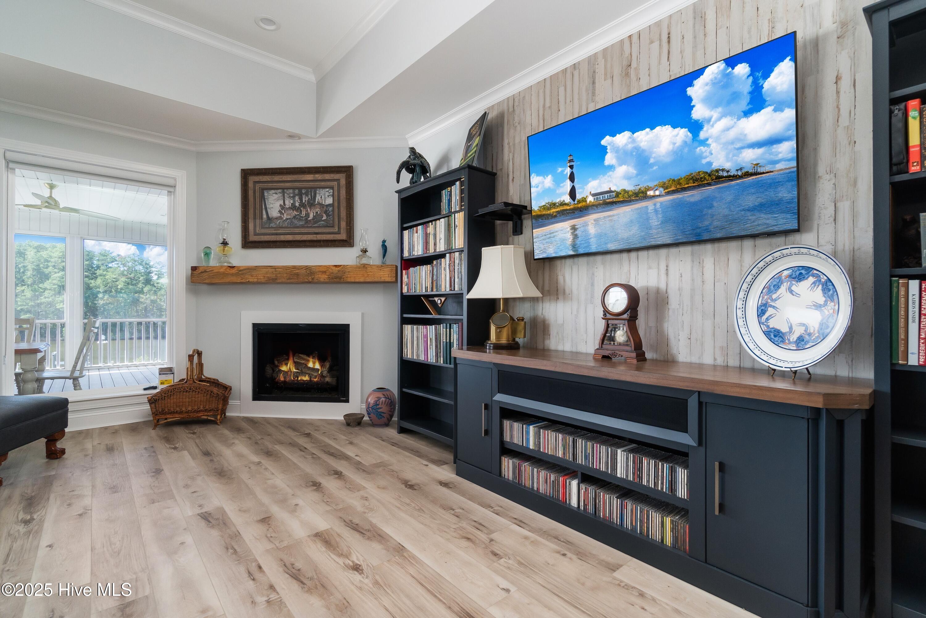 609 Bell Point Road Merritt, NC 28556 - Photo 5 of 60 005_Living Room Fireplace