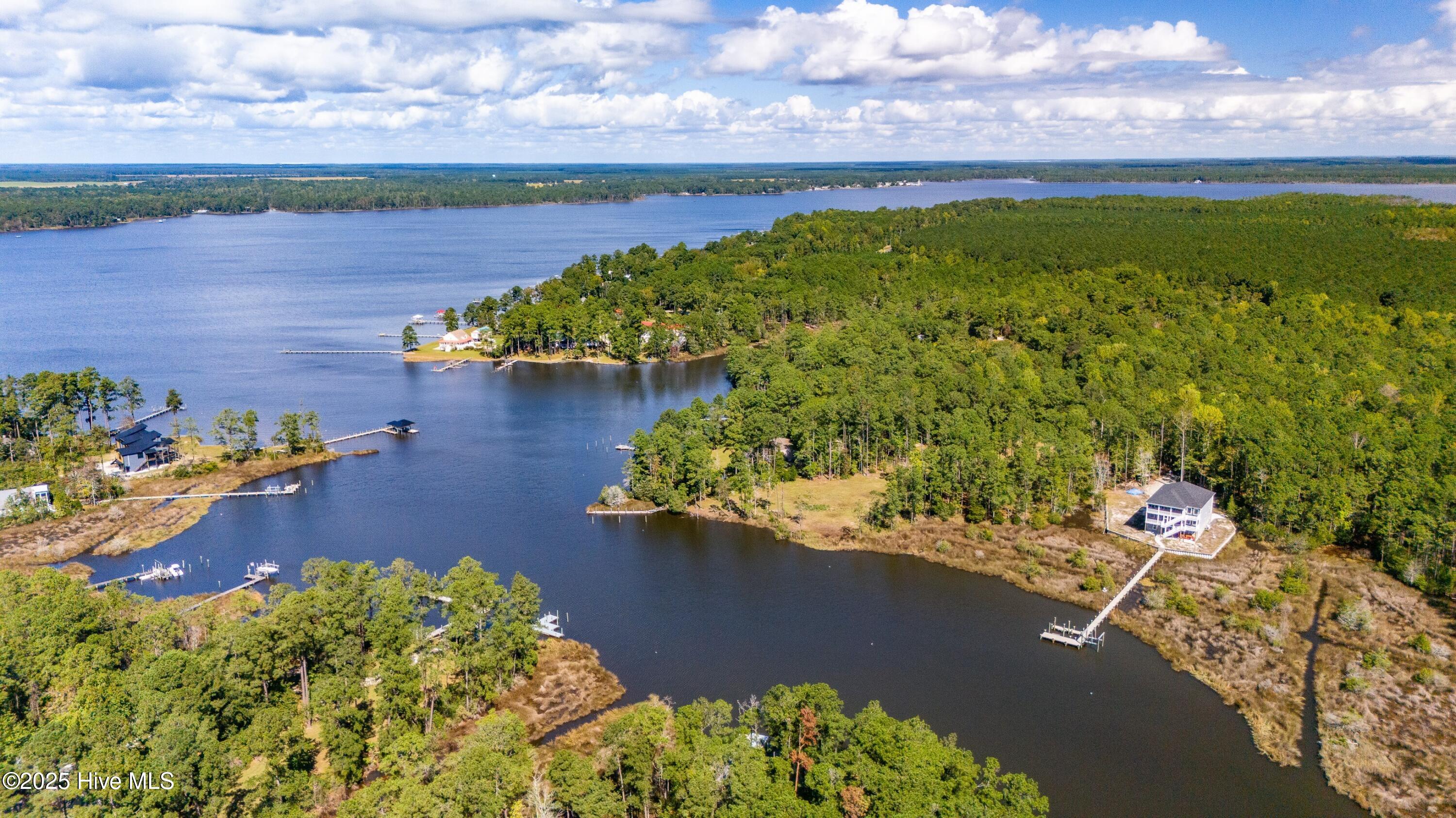 609 Bell Point Road Merritt, NC 28556 - Photo 58 of 60 058_Aerial Water View