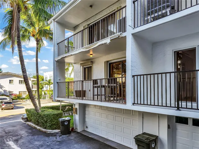 a view of a house with a balcony