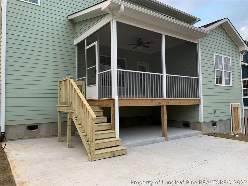 155 Crestview Road Southern Pines, NC 28387 - Photo 3 of 15 a view of a house with a balcony