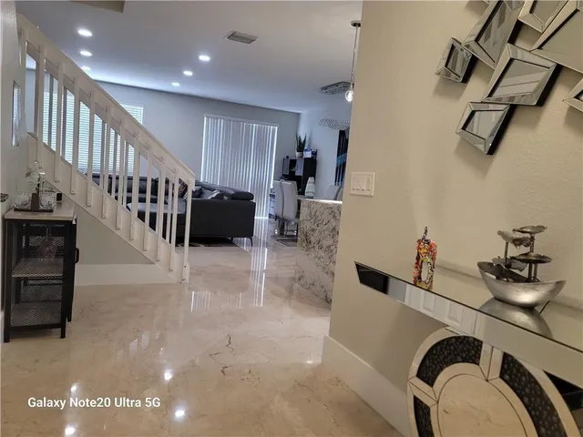 a view of entryway and hall