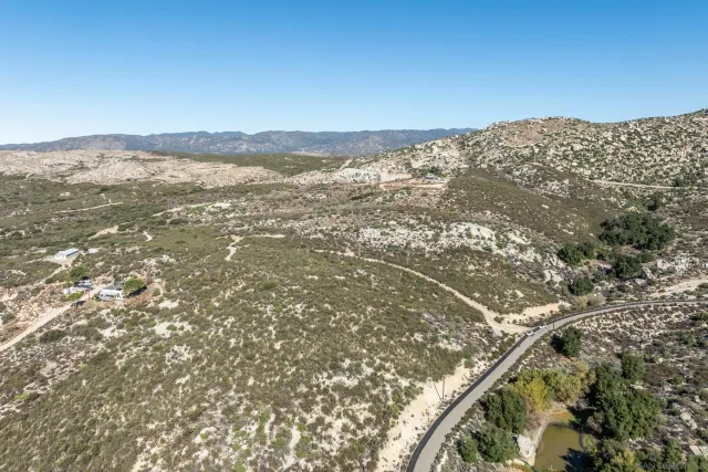 a view of city and mountain