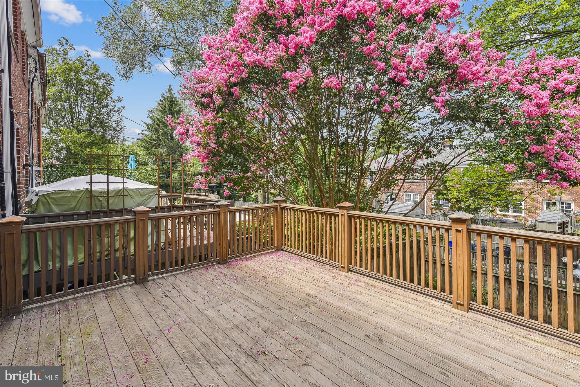 116 Murdock Road Baltimore, MD 21212 - Photo 38 of 42 a view of balcony with wooden floor