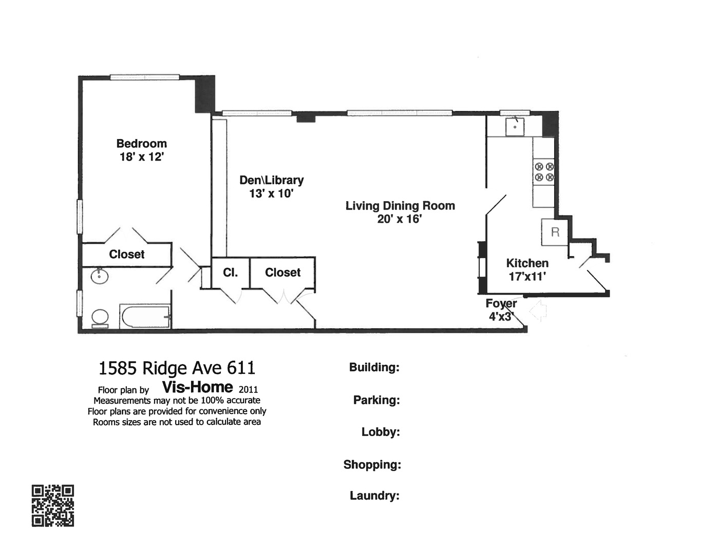 1585 Ridge Avenue, Unit 611 Evanston, IL 60201 - Photo 21 of 21 unknown