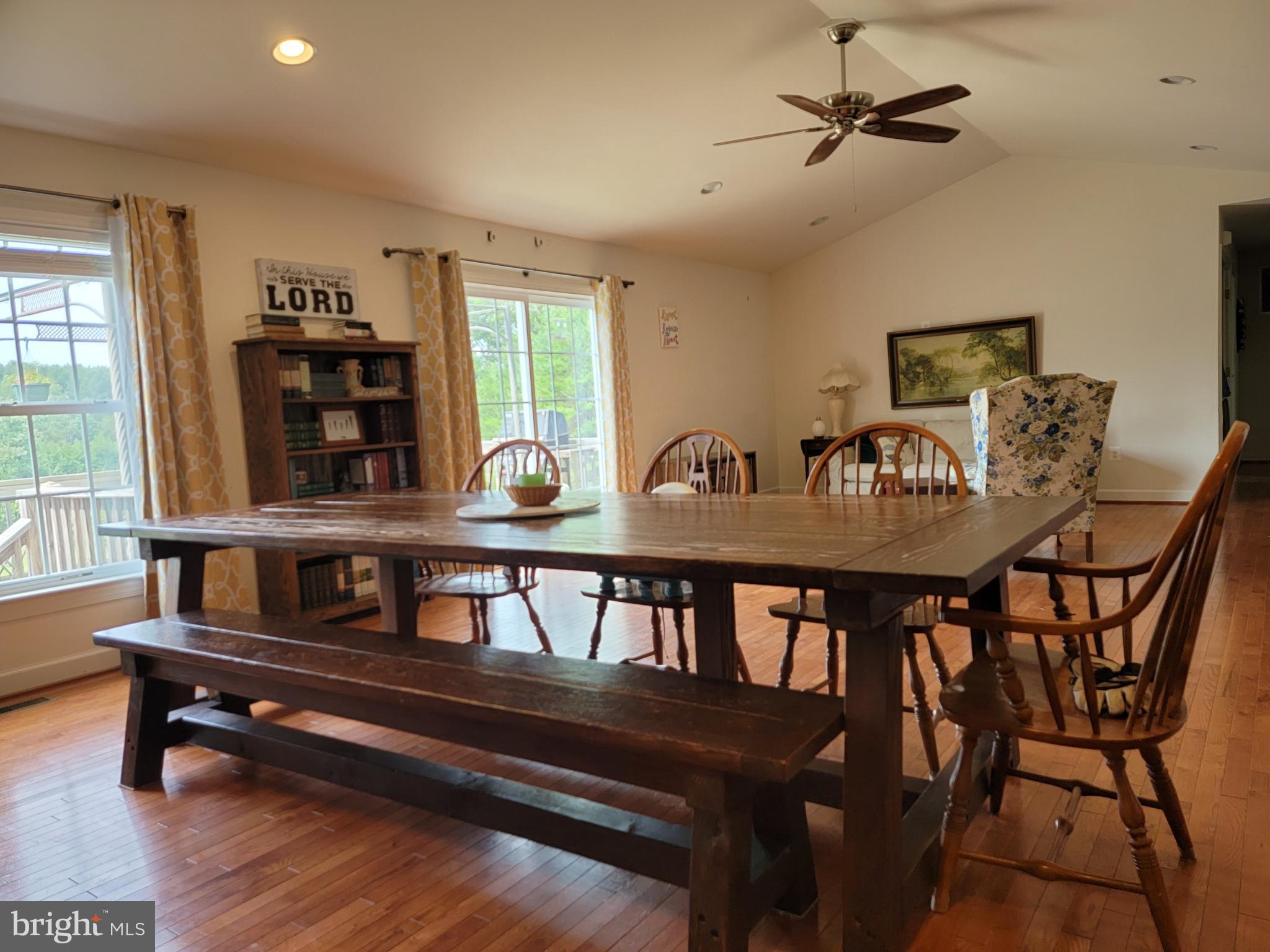 20797 Lahore Road Orange, VA 22960 - Photo 5 of 16 Dining and Living Room Area