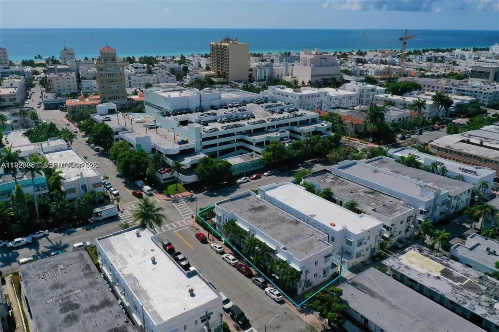 610 12th Street, Unit 5 Miami Beach, FL 33139 - Photo 8 of 8 an aerial view of a city
