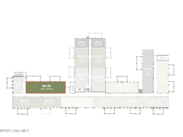 $899,000 | 805 Mulberry Street, Unit 203, Beaufort, NC 28516