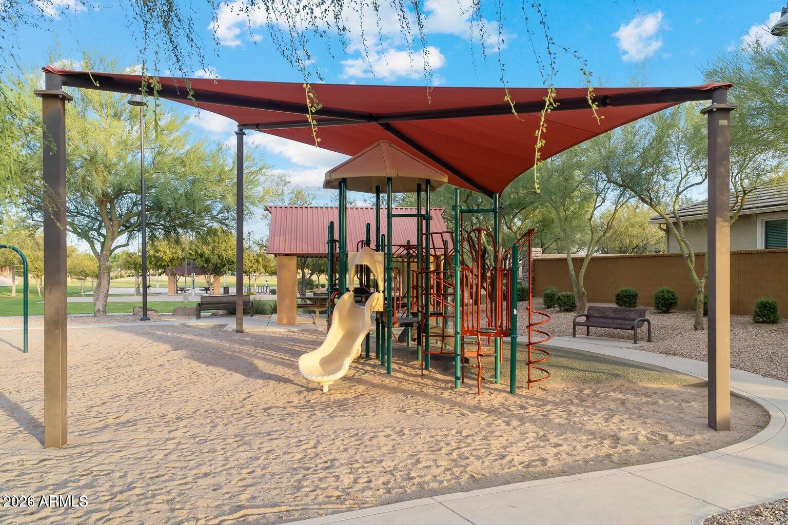 39995 West Agave Road Maricopa, AZ 85138 - Photo 23 of 26 a view of a park with slide