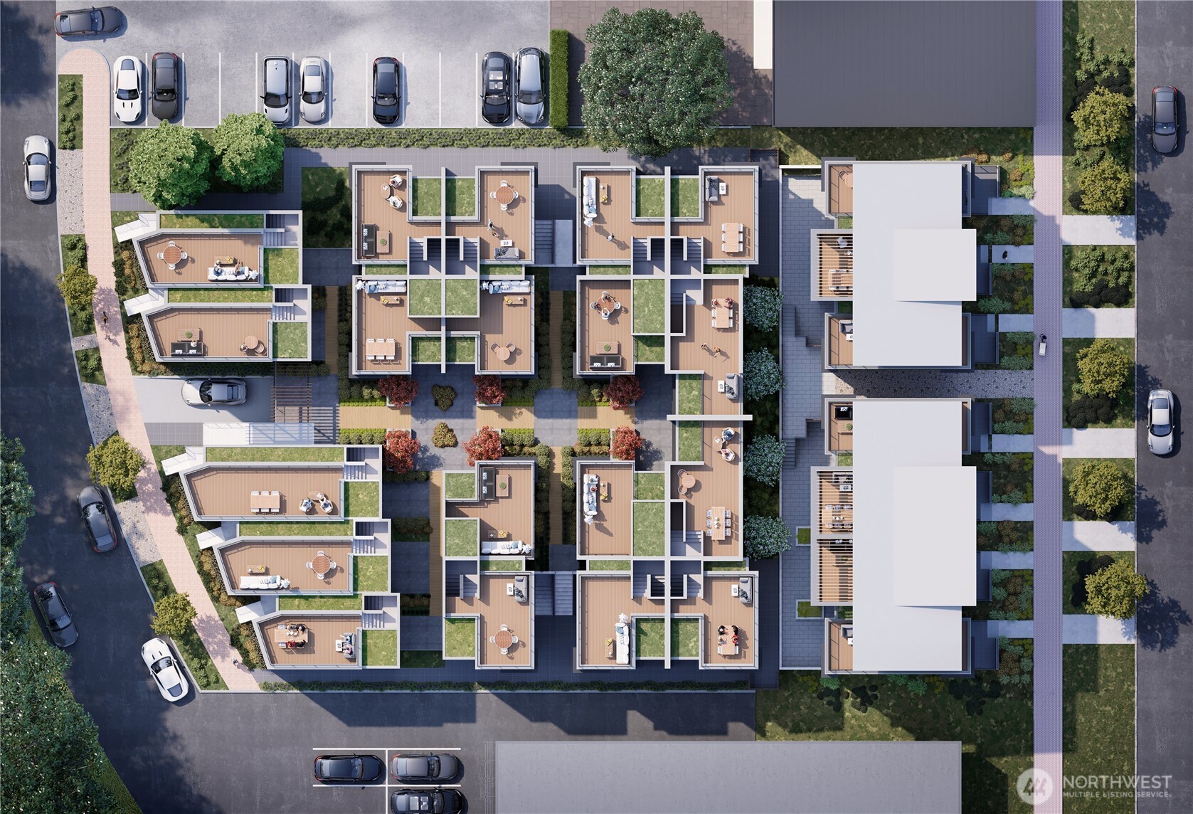 2018 Fairview Avenue East, Unit B Seattle, WA 98102 - Photo 3 of 17 a view of multiple houses