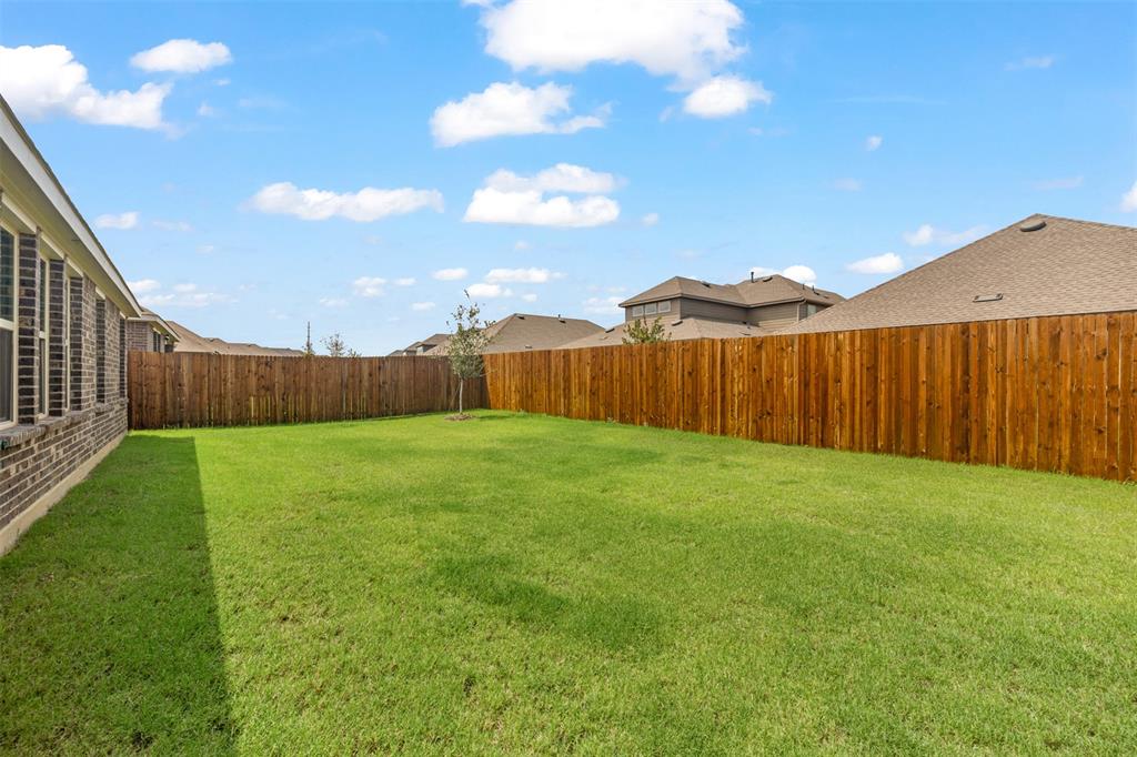 10305 Rambling Brks Lane Aubrey, TX 76227 - Photo 24 of 28 a view of a backyard