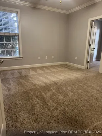 en empty room with window