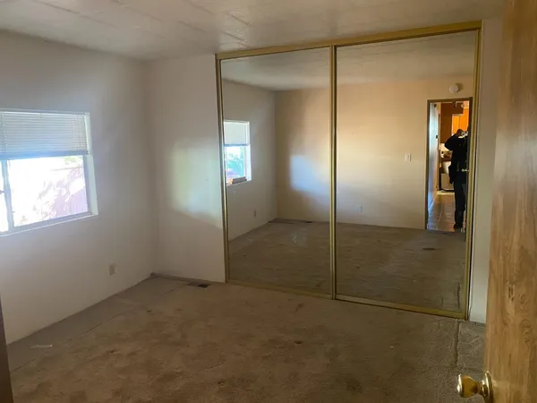 a view of empty room