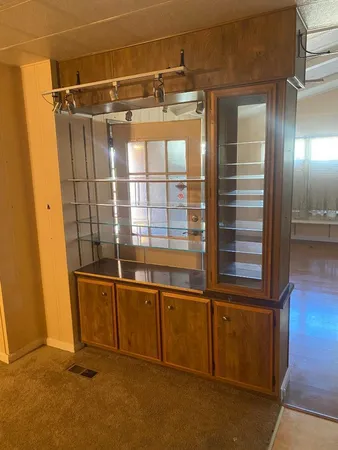 a view of a storage & utility room