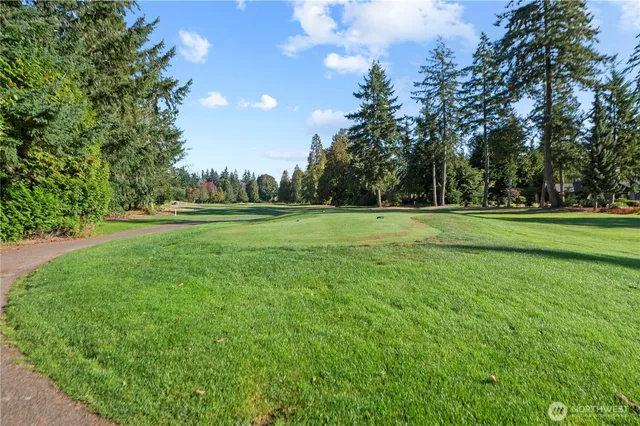 a view of a golf course