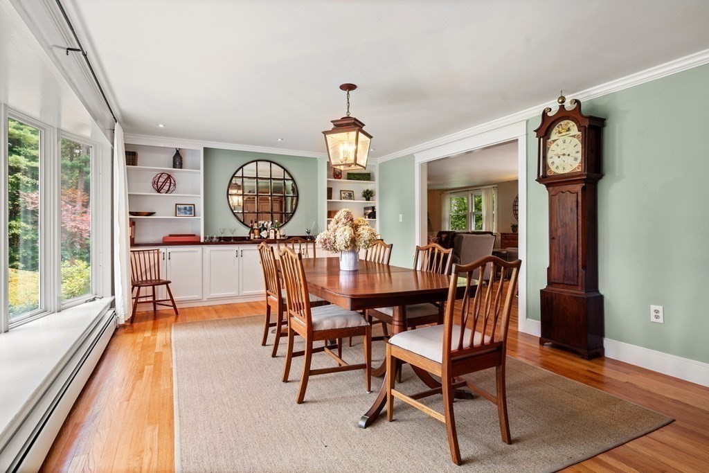 114 Still River Road Harvard, MA 01451 - Photo 10 of 42 a view of a a dining room with furniture window and outside view
