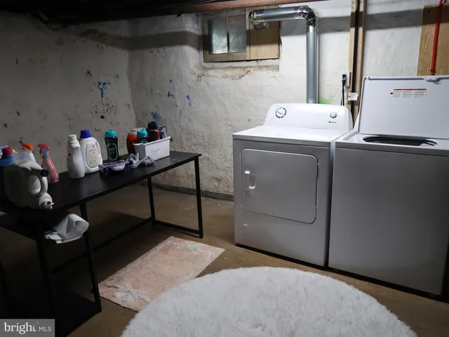 a room with storage and utility