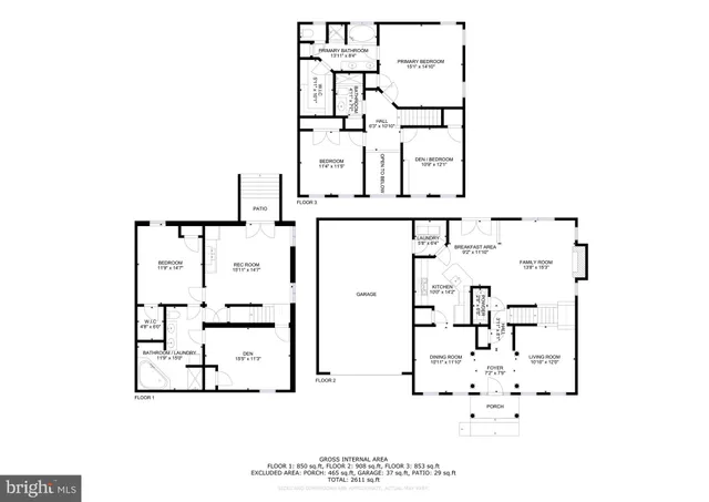 $602,000 | 20 Bells Ridge Drive, Stafford, VA 22554