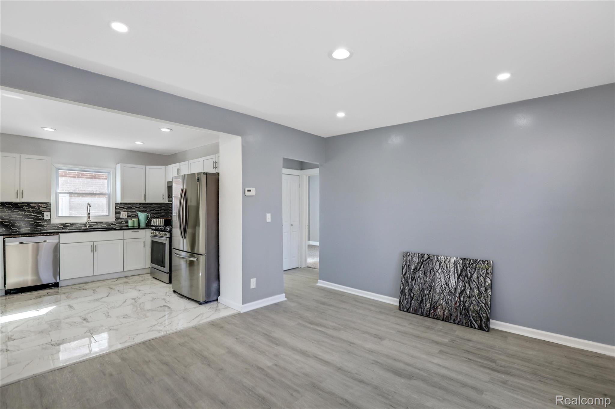 4417 Devonshire Road Detroit, MI 48224 - Photo 9 of 35 4417 Devonshire Rd_Dining Room to Kitchen.jpg