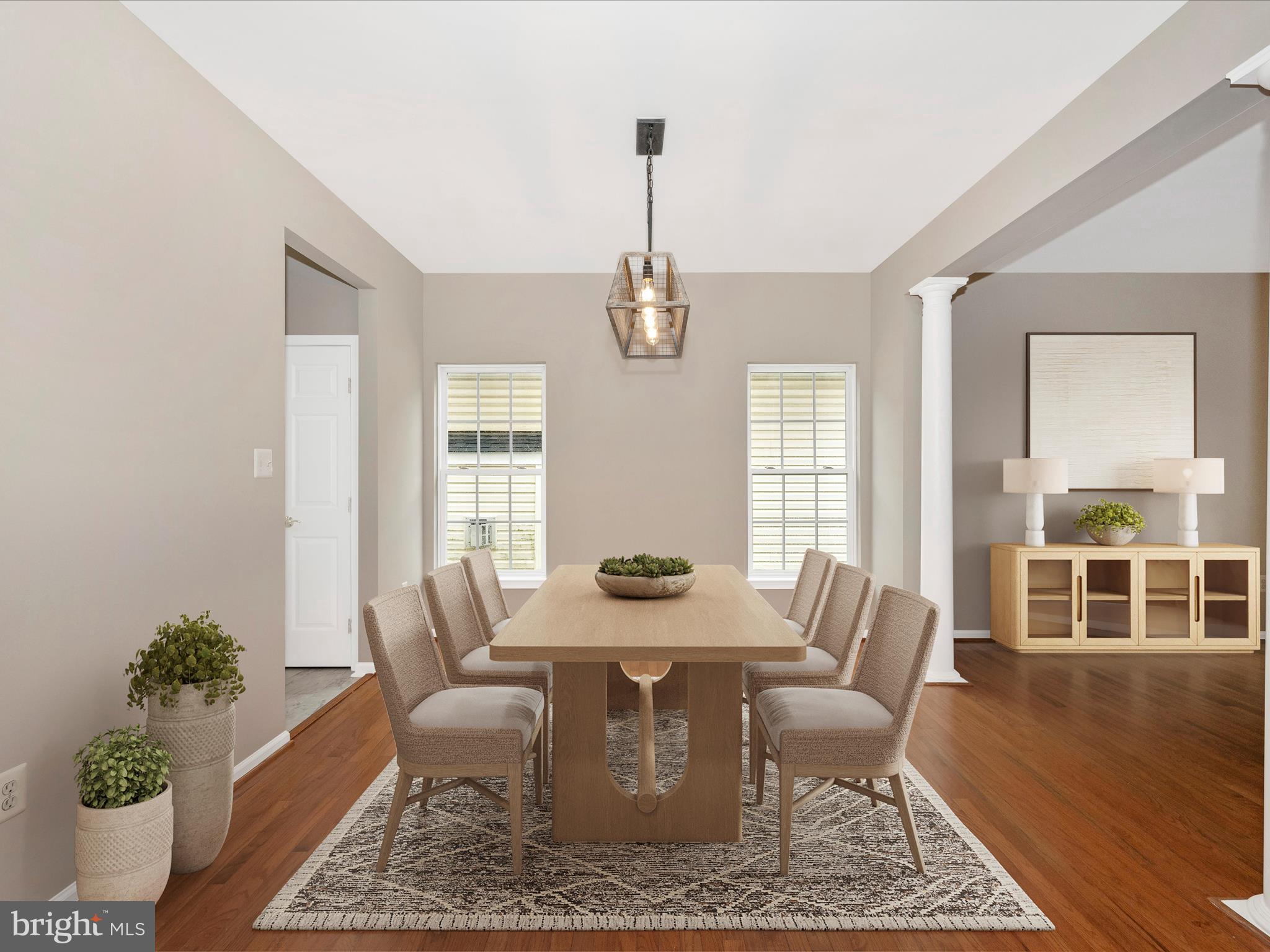 18845 Porterfield Way Germantown, MD 20874 - Photo 5 of 48 Dining Room Virtually Staged