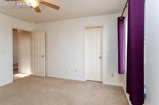 a view of empty room