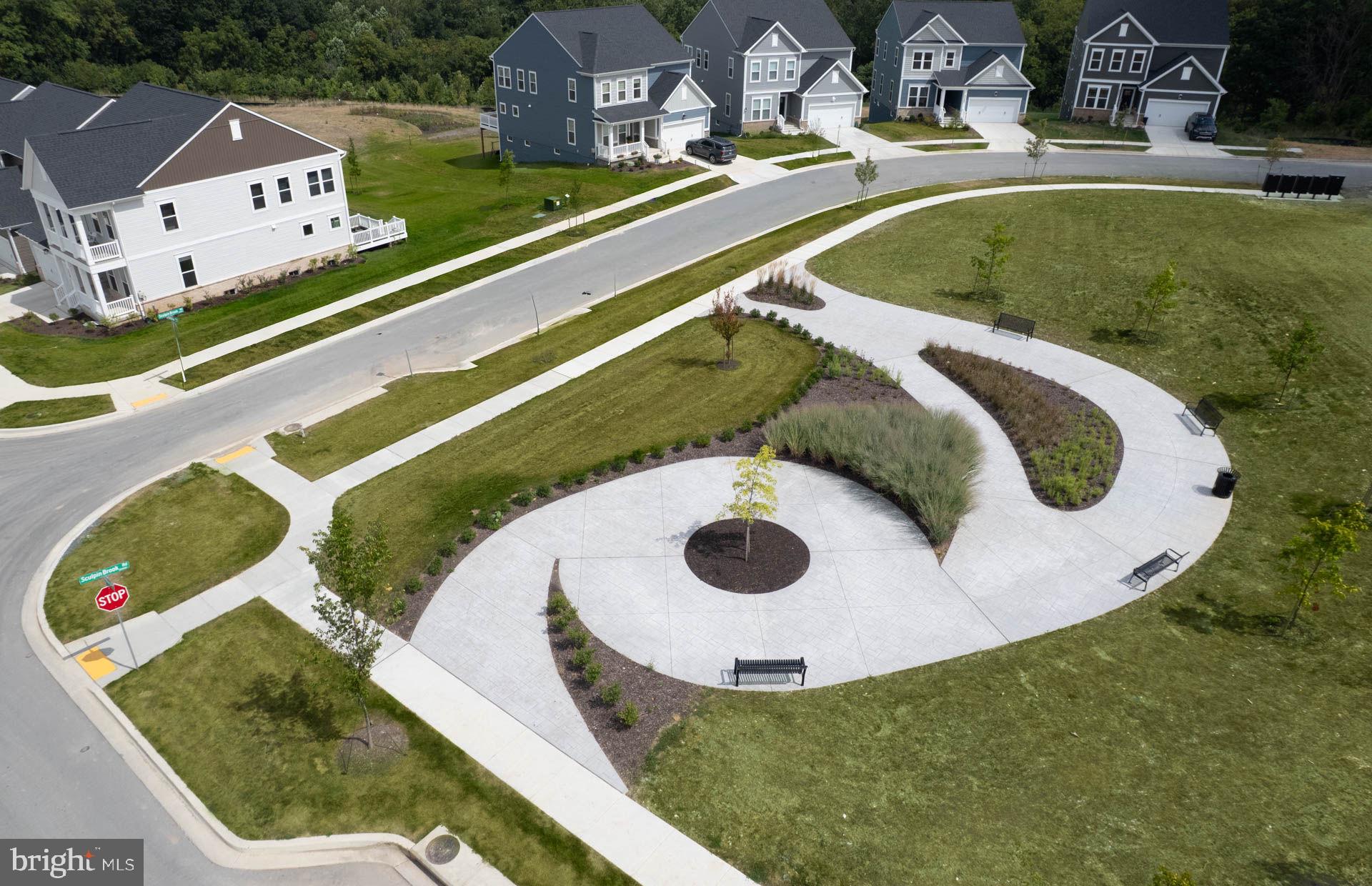 14309 Dowitcher Way Boyds, MD 20841 - Photo 23 of 37 an aerial view of a house with a swimming pool